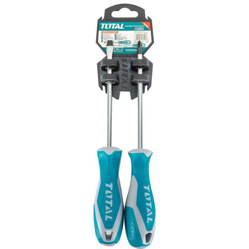 Dúo de Desarmadores con Mango Comfort Grip