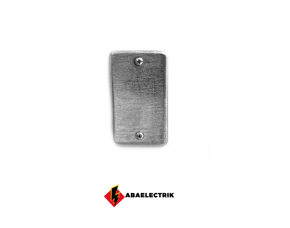 Tapa Ciega 2x4" | Cubierta para Cajas de Conexión JVD296