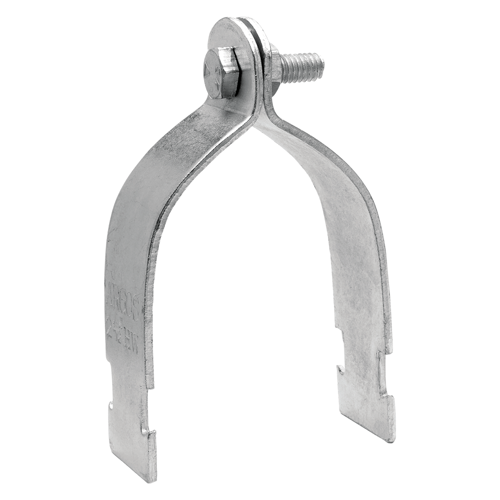 Abrazadera unicanal de 1 1/2" bolsa con 60 pz