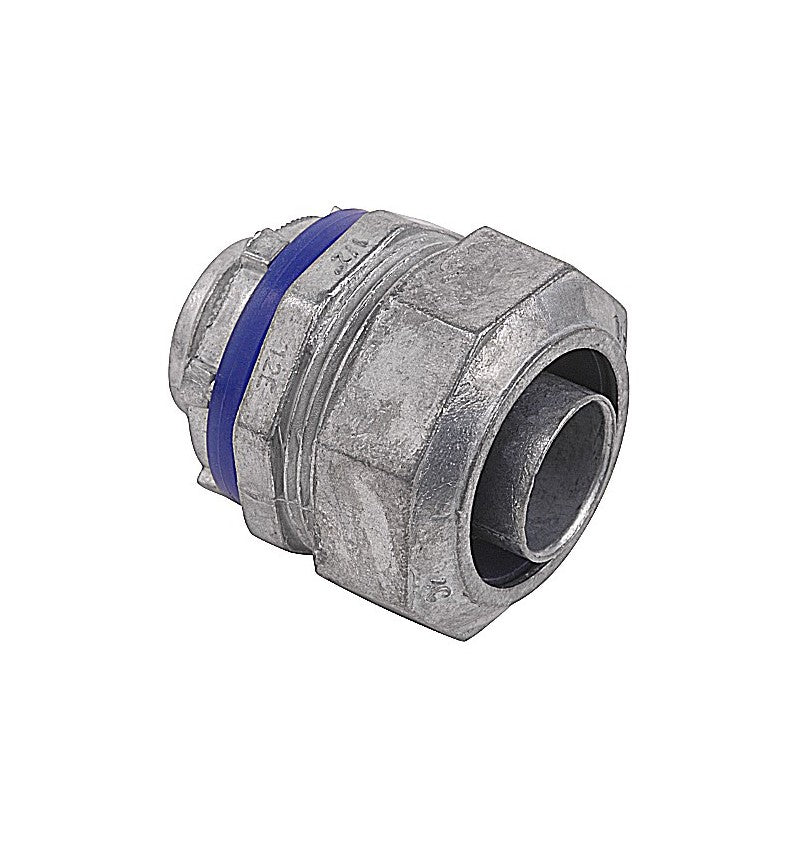 Conector recto 4" Para tubo Liquidtight Bolsa 10 pz.