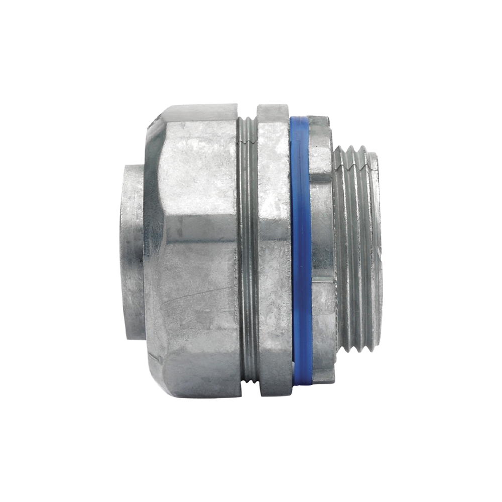 Conector recto 4" Para tubo Liquidtight Bolsa 10 pz.