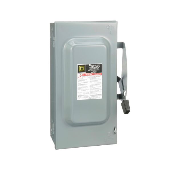 D222NRB Interruptor de Seguridad 2 Polos 60A 240V