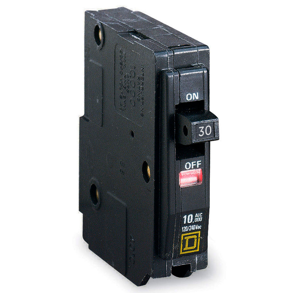 Interruptor termomagnético mini Square D de 1 polo, 30A