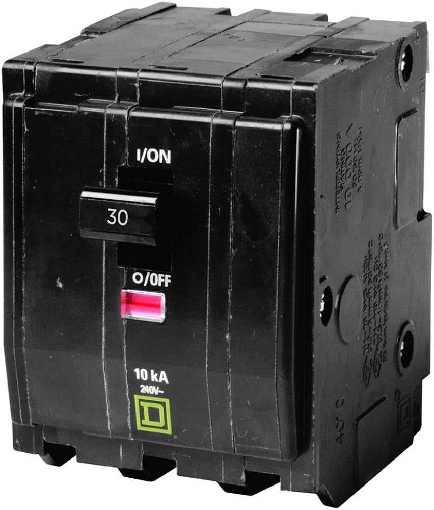 Interruptor termomagnético mini Square D de 2 polos, 30A