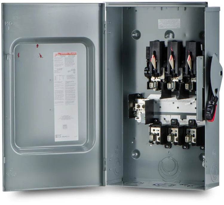 HU364RB INTERRUPTOR DE SEGURIDAD ESCONECTADOR SERV PESADO 3P 200 A SIN P