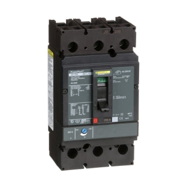 JDL36200 Interruptor termomagnético PowerPacT J, de 200A, 3 polos, 14kA a 600V, zapatas