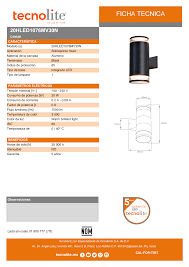 Luminario exterior Canum