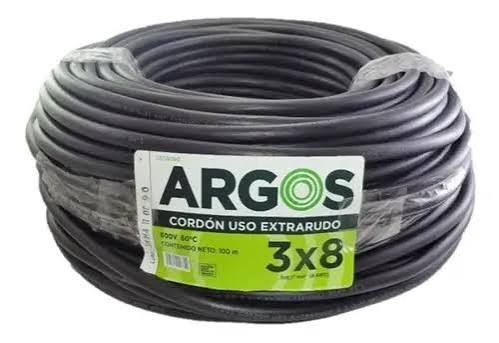 Cable Uso Rudo 3x8 ARGOS 20M
