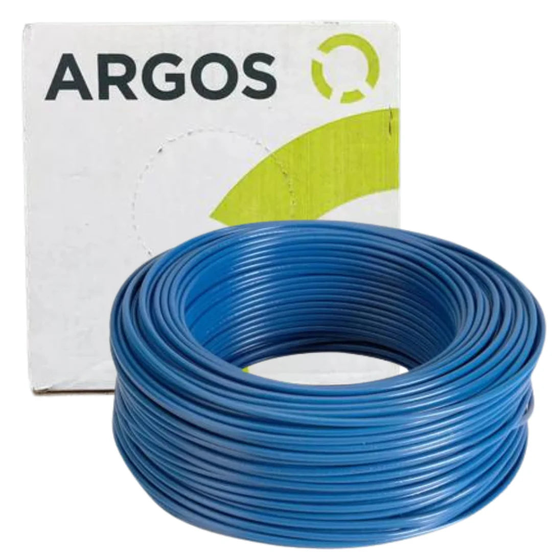 Cable Argos THW #16 Azul Caja con 100 mts