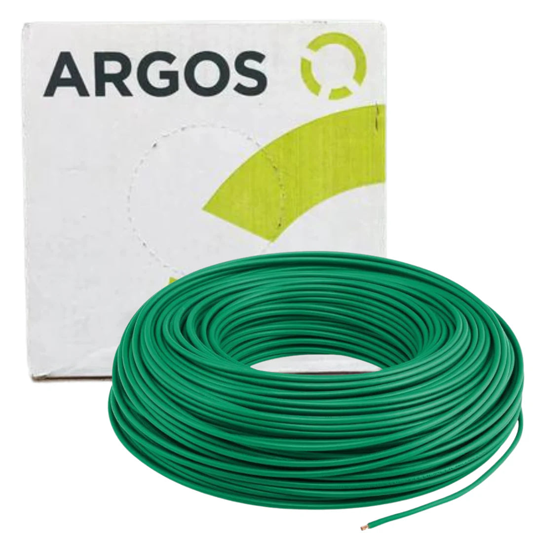 Cable Argos THW #16 Verde Caja con 100 mts