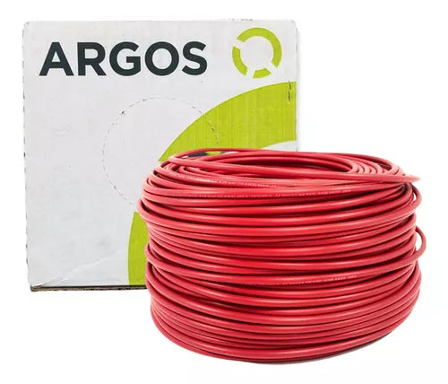 Cable Argos THW #4 Rojo Caja con 100 mts