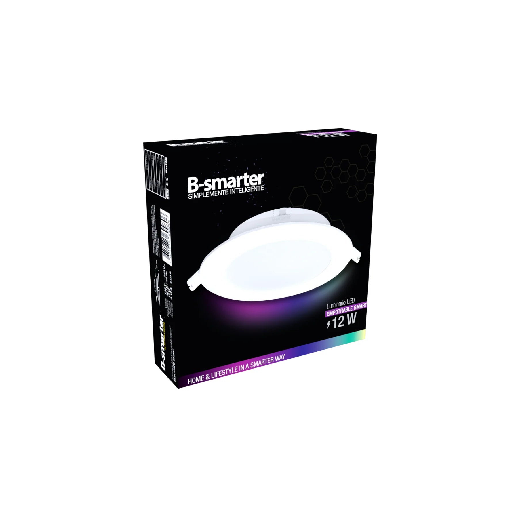 Luminario LED empotrable Smart