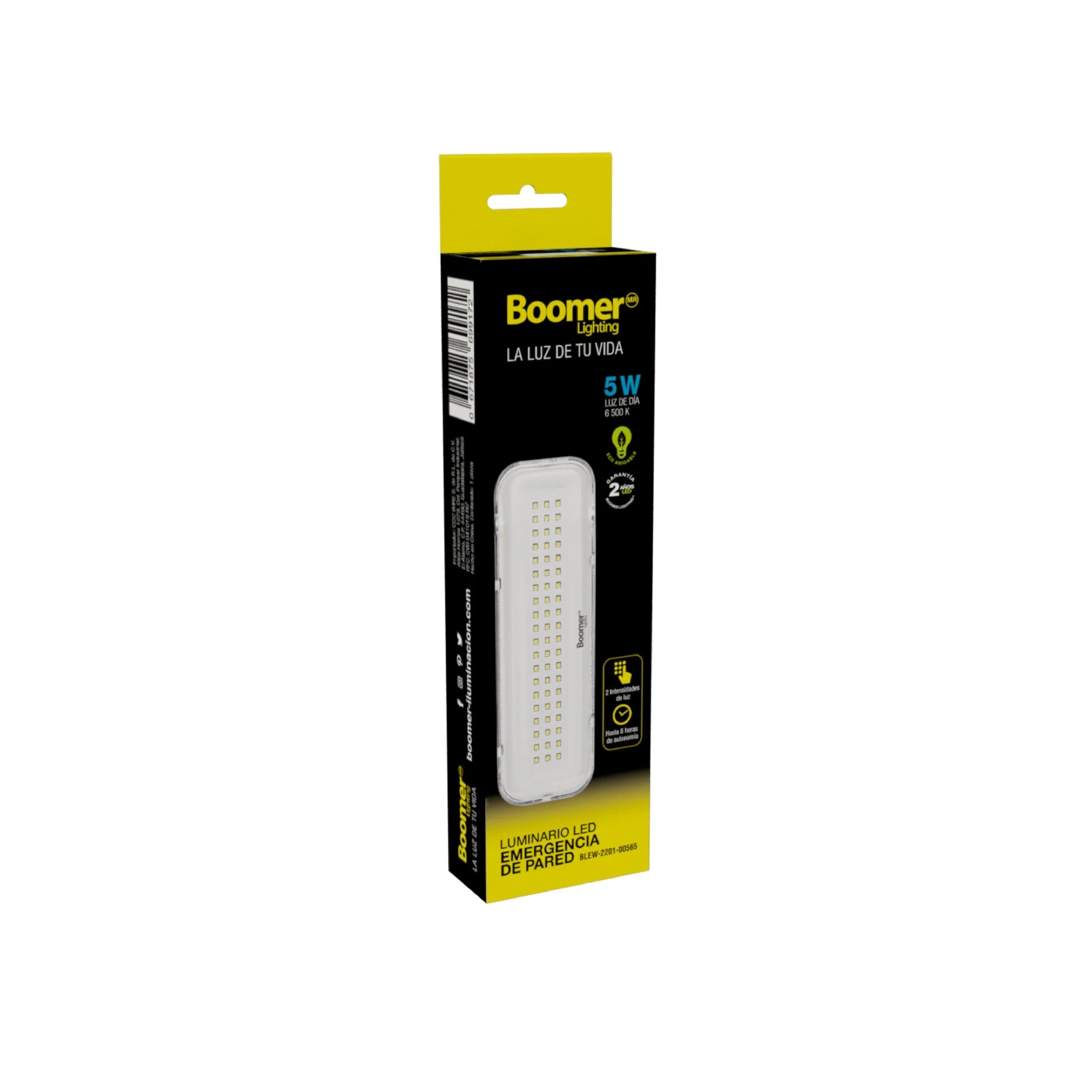 Luminario de emergencia para pared LED