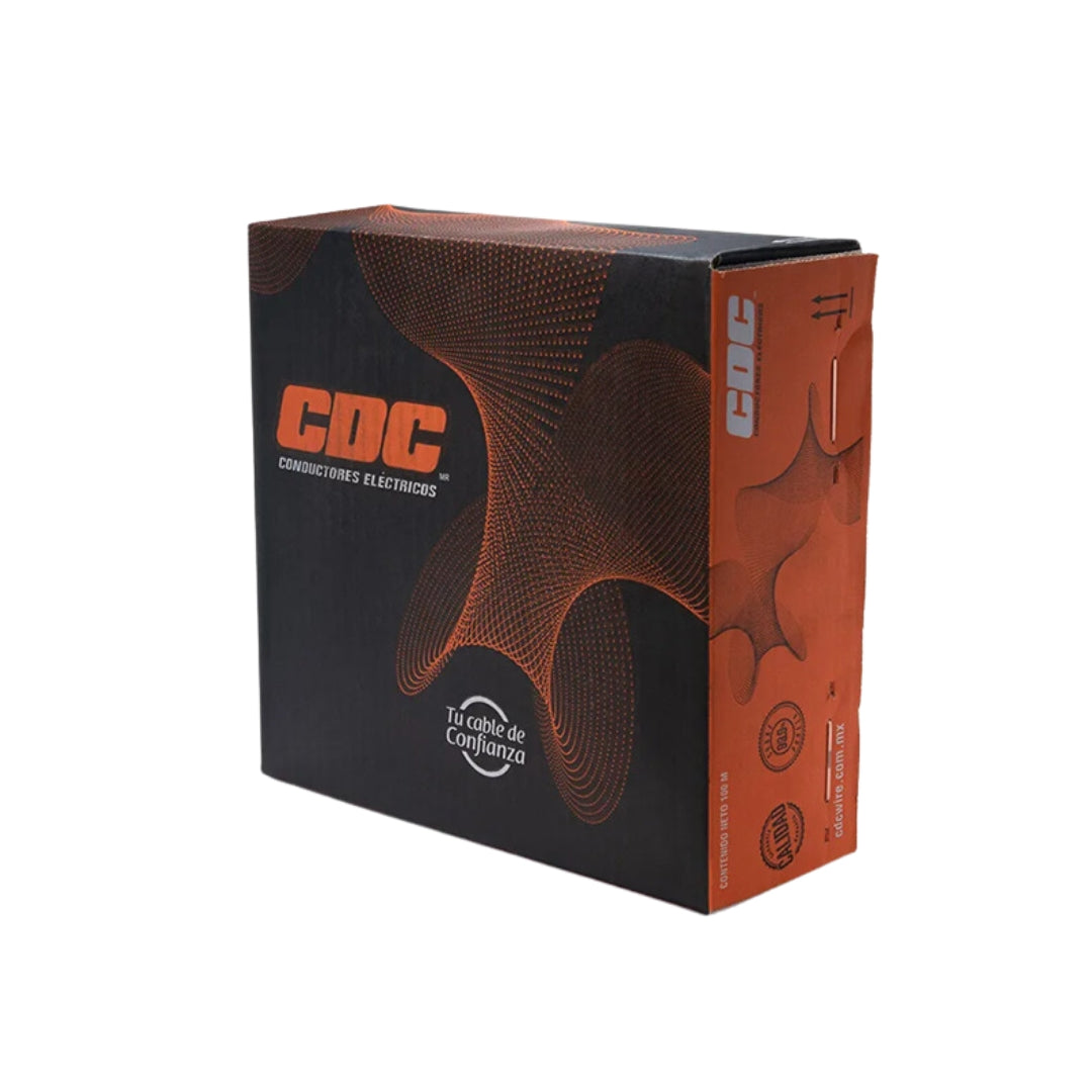 Cable CDC THW #10 Negro Caja con 100 mts