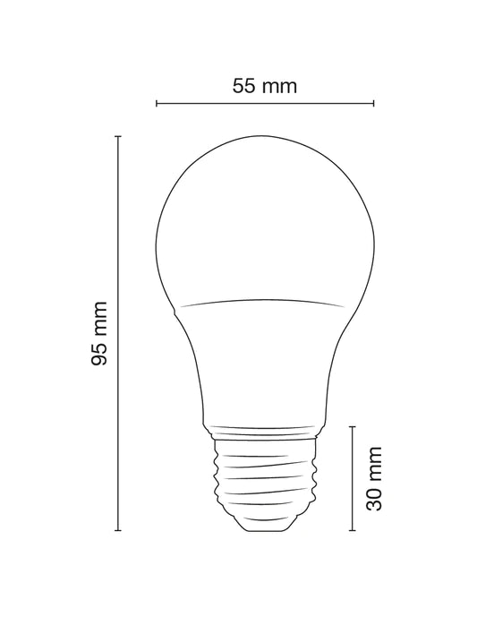 Foco LED 12W 6500K 127V