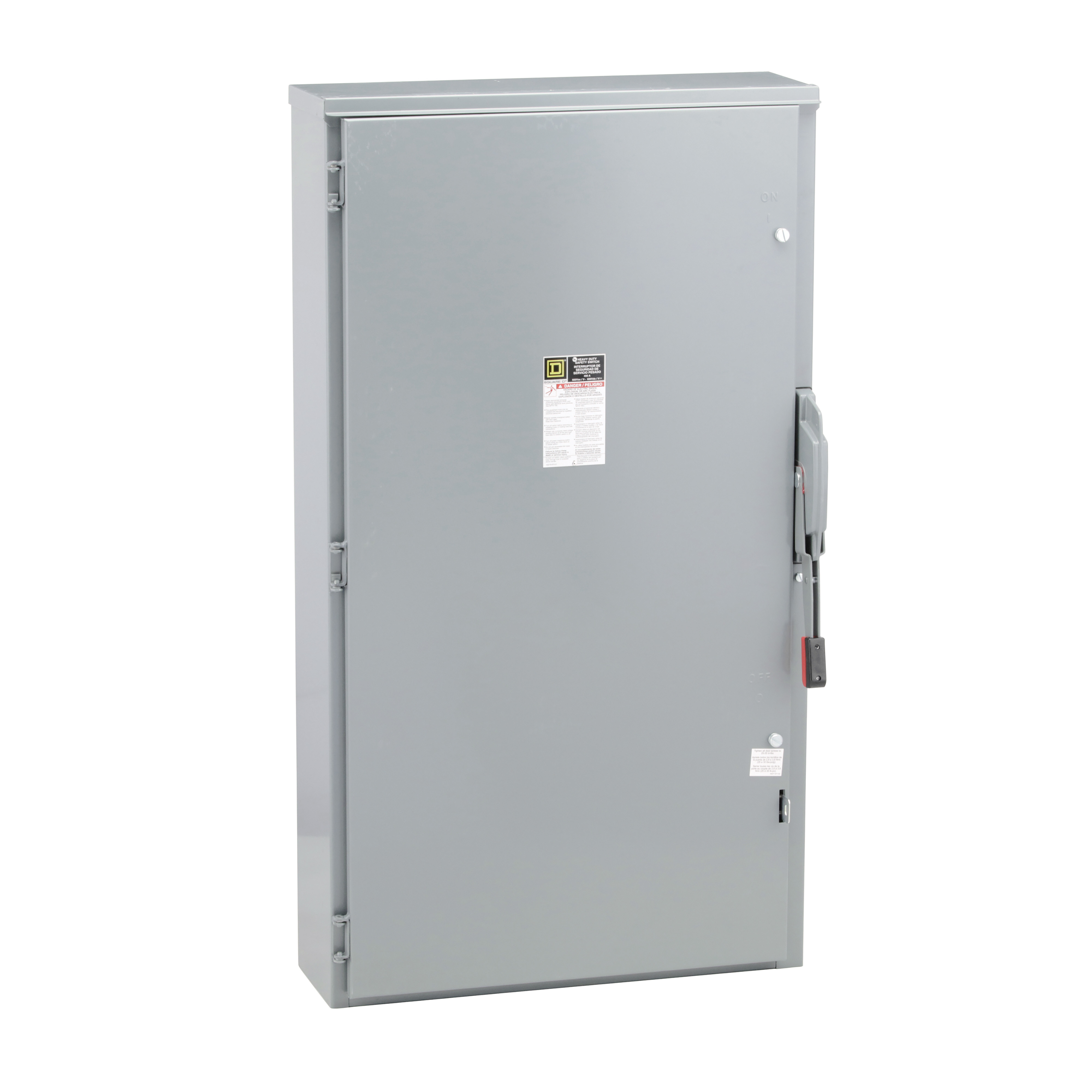 Interruptor de Seguridad Square D 400A 3 Polos 600V HU365R NEMA 3R Sin Porta Fusibles
