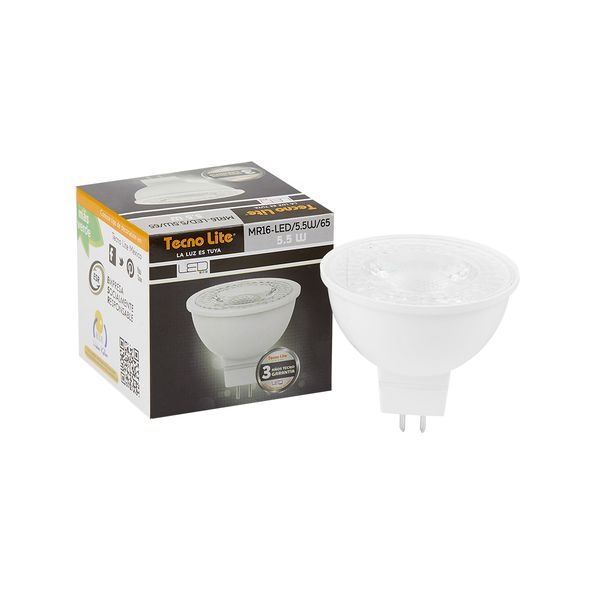 Tripack foco LED MR16 5.5W