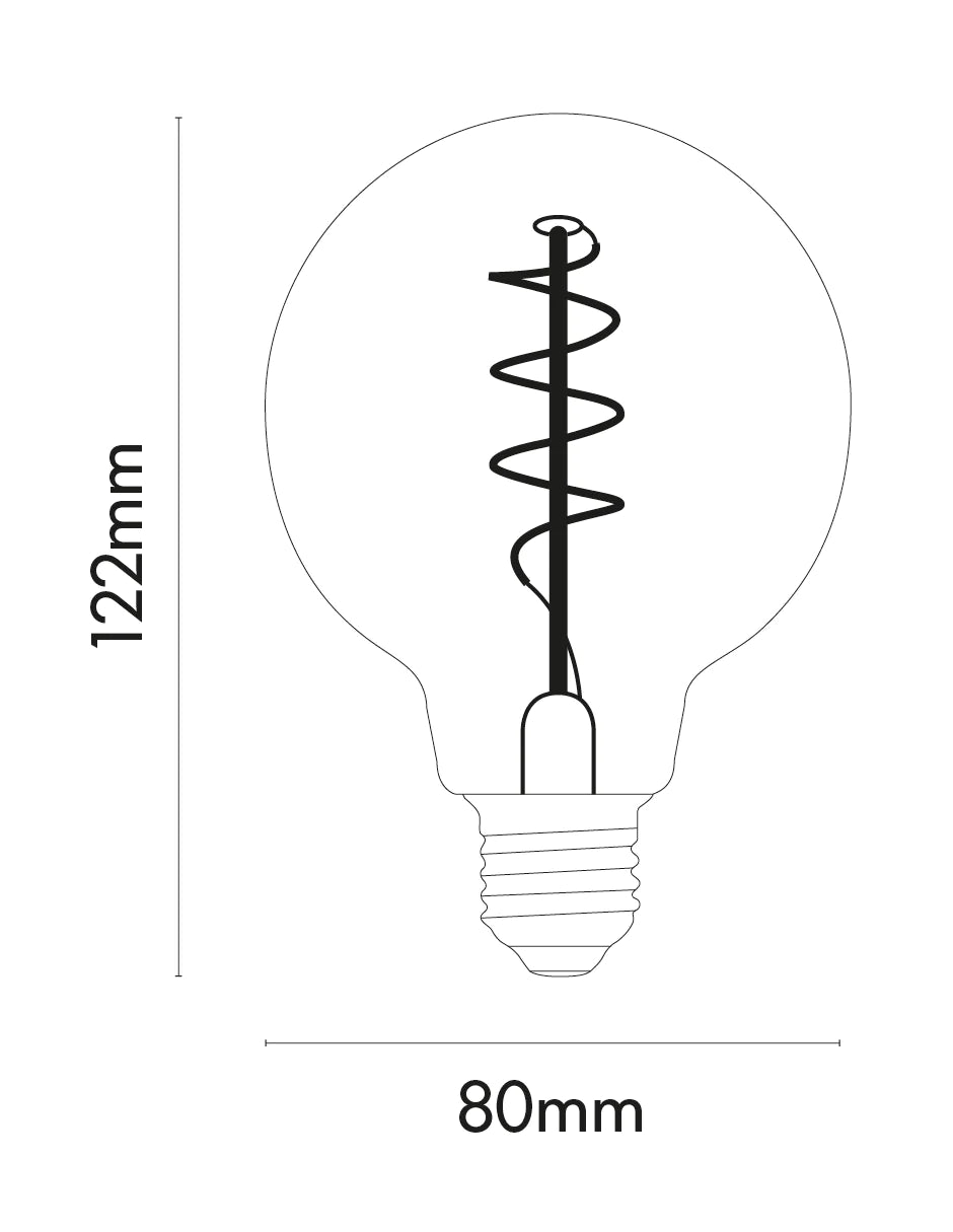 Lampara LED Vintage 8W 2500K