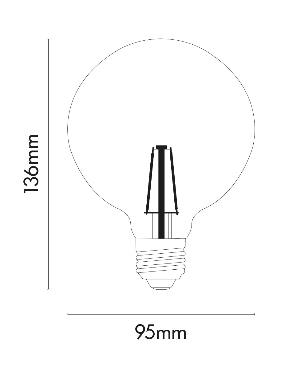 Lampara LED Vintage 4W 2500K