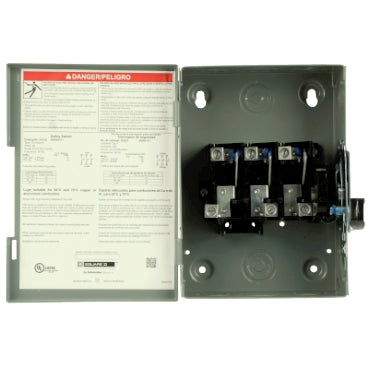 DU322 Interruptor de seguridad, 60 A, NEMA 1
